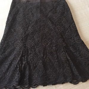 Old Navy brown lace skirt, size 10